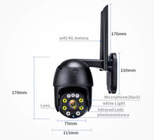 Load image into Gallery viewer, 4G / WiFi PTZ Sim Card Farm / Yard Camera