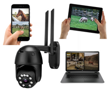 Load image into Gallery viewer, 4G / WiFi PTZ Sim Card Farm / Yard Camera